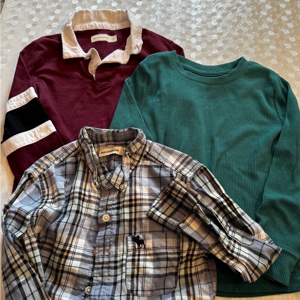 Abercrombie & Fitch Boys LS tops